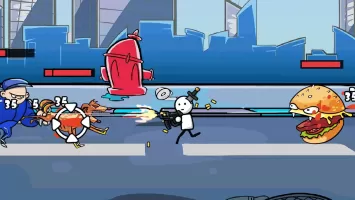 One Gun Stickman 2 offline rpg