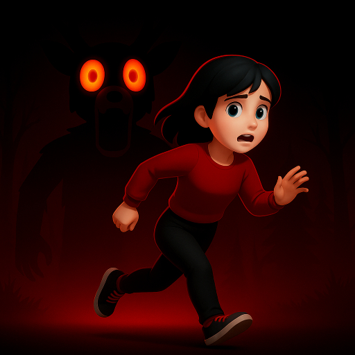 Runaway Story Inside a Forest
