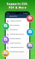 Export Contacts