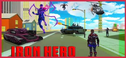 Spider Hero vs Iron Avenger