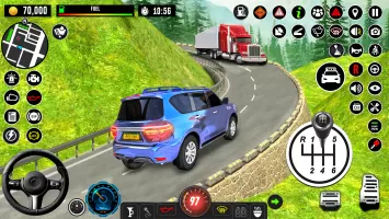 Crazy Car Transport Truck Game