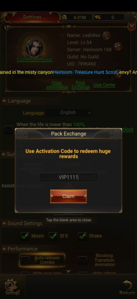 Blood&Legend:Dragon King idle