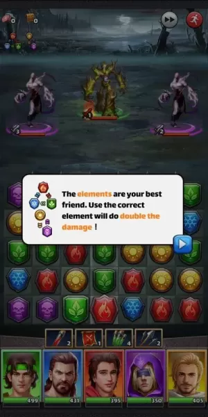 MythWars & Puzzles: RPG Match3