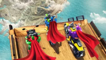 Super Hero Bike: Racing Game