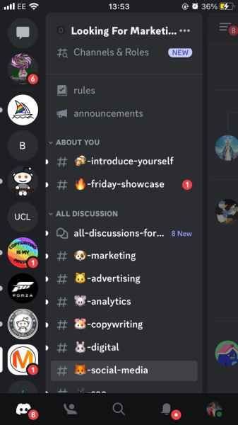 How to leave a Discord server？