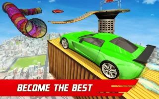 Racing Car Stunts: Crazy Track