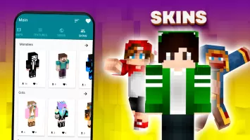 Mods, maps skins for Minecraft