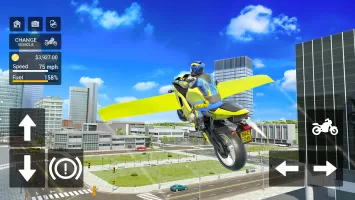 Flying Motorbike Simulator