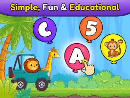 Balloon Pop Kids Learning Game