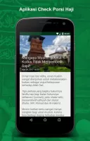 Cek Porsi Haji