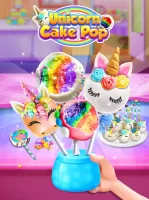 Unicorn Cake Pop Sweet Dessert
