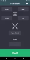 Darts Score Easy Scoreboard