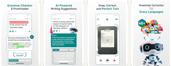 Grammar Check AI, Spell: Fixy