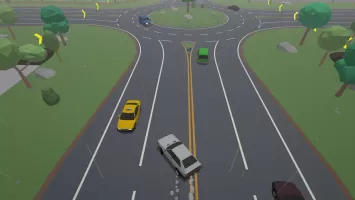 Polygon Drift: Traffic Racing