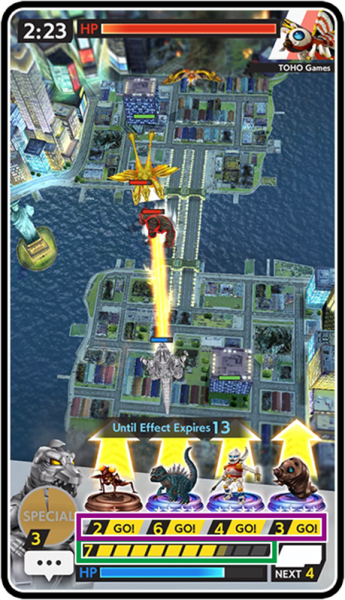 GODZILLA BATTLE LINE