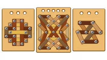 Nuts Bolts ASMR - Wood Nuts