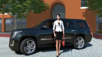 Car Simulator Escalade Driving