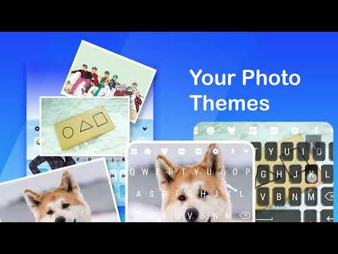 My Photo Keyboard Background- emoji Keyboard Fonts || Promo video 2