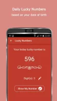 Today Lucky Numbers