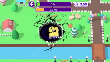 Holein eating games io offline