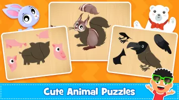 Animal Puzzle & Games for Kids