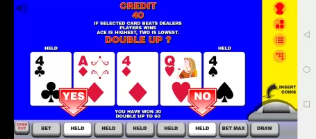 Video Poker with Double Up