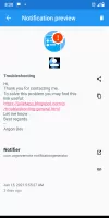 Notification History Log