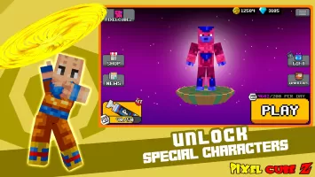 Pixel Cube Z Super Warriors