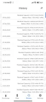Capacity Info: Battery Health