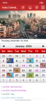 India Calendar 2026