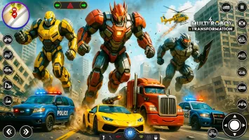 Robot Transform Car Games 3D