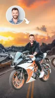 Man Bike Rider Photo Editor