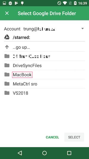 Autosync for Google Drive
