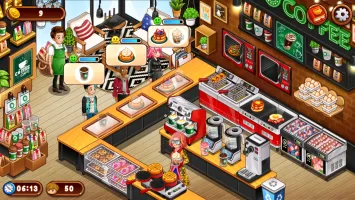 Cafe Panic: Cooking games