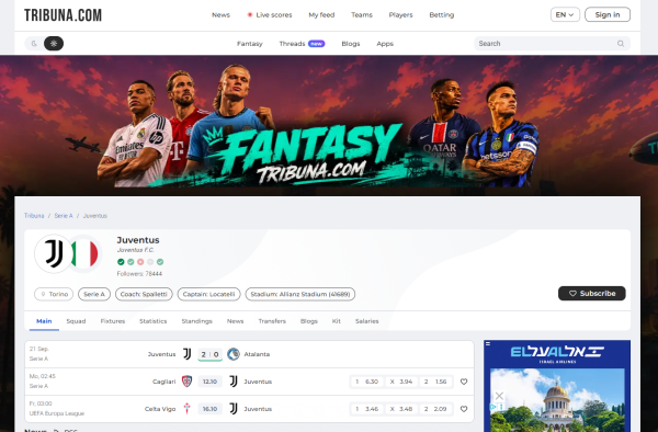 Bianconeri Live: Soccer App