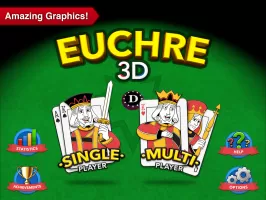 Euchre 3D Card Game Online