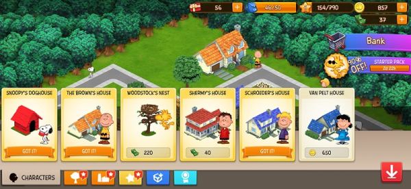 Snoopy's Town Tale CityBuilder