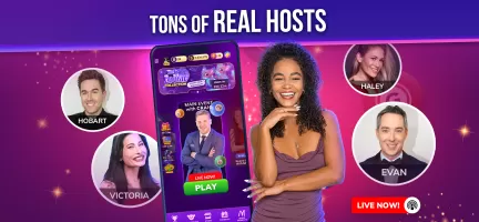 Live Play Bingo: Real Hosts