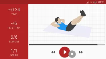 Abs workout A6W - flat belly