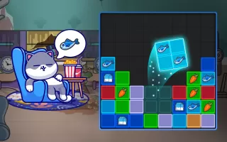 Cat Block - Blast Puzzle