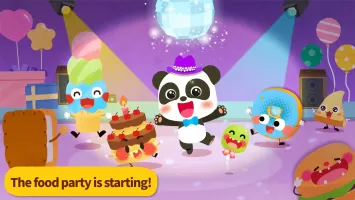 Baby Panda's Food Party