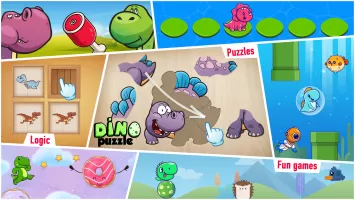 Kids puzzle - Dinosaur games