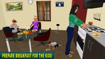 Single Mom Sim Mother Games