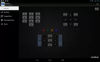 Remote for Samsung TV