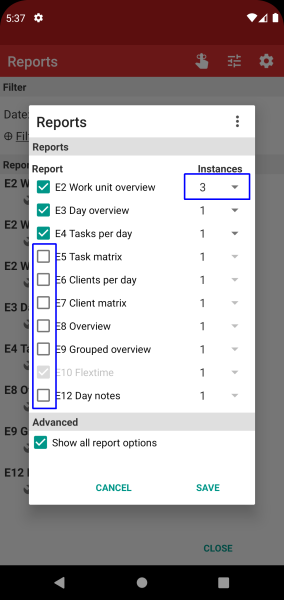 Time Recording - Timesheet App