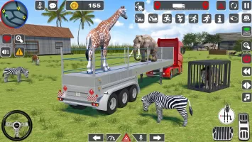 Wild Animal Transporter Truck