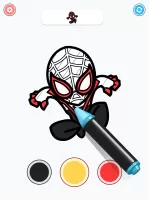 Coloring Paint: ASMR Superhero