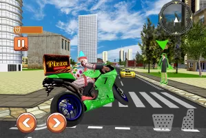 Pizza Boy Bike Delivery Game