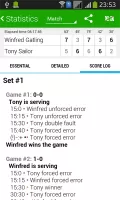Tennis Math: score & stats