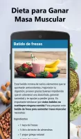 Dieta para ganar masa muscular